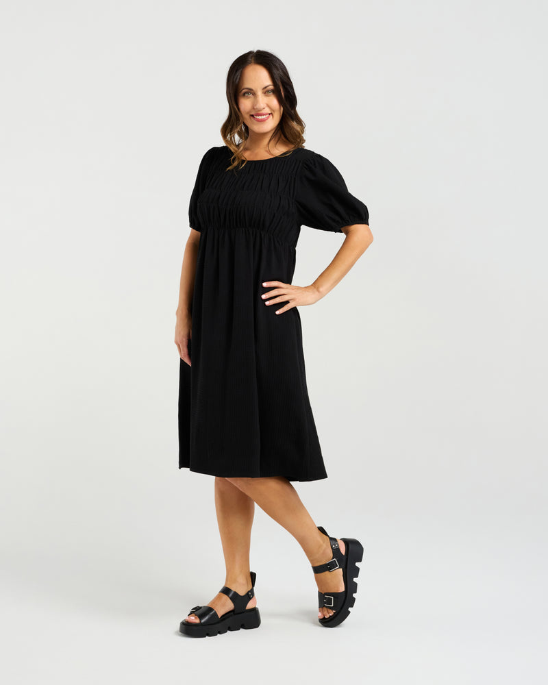 Sienna Dress - Black - ZAFINA Dress NZ LUMA