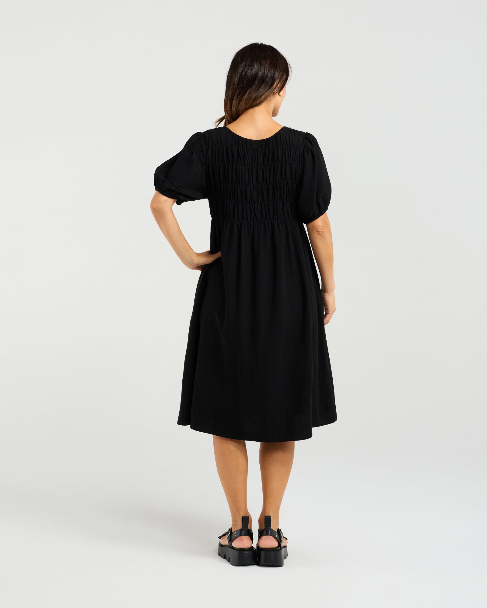 Sienna Dress - Black - ZAFINA Dress NZ LUMA