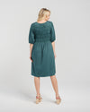 Sienna Dress - Deep Green - ZAFINA Dress NZ LUMA