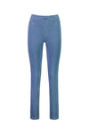 Slim Leg Full Length Lightweight Denim Pull On - Ice - VASSALLI Pant NZ LUMA