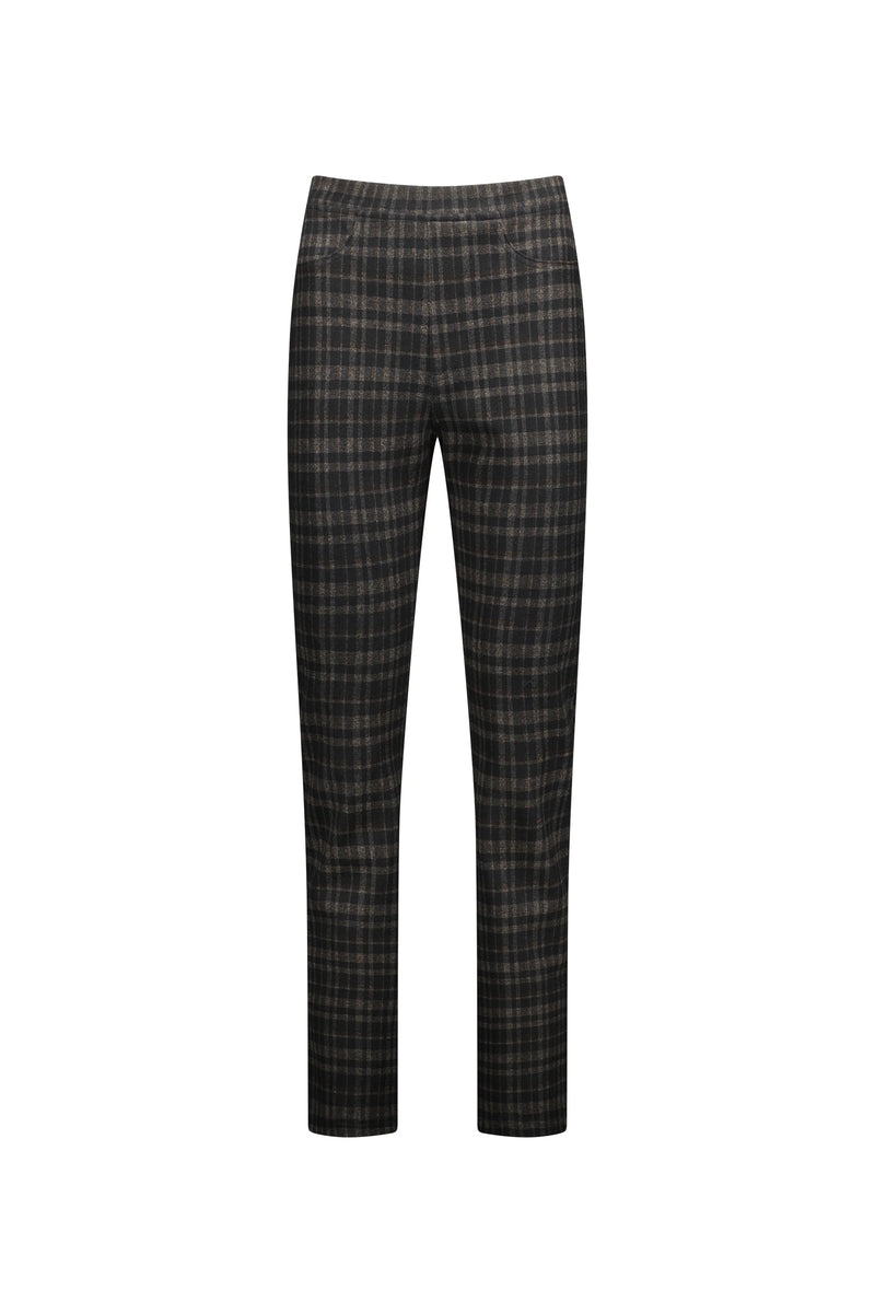 Slim Leg Full Length Ponti Pull On - Kingston - VASSALLI Pant NZ LUMA