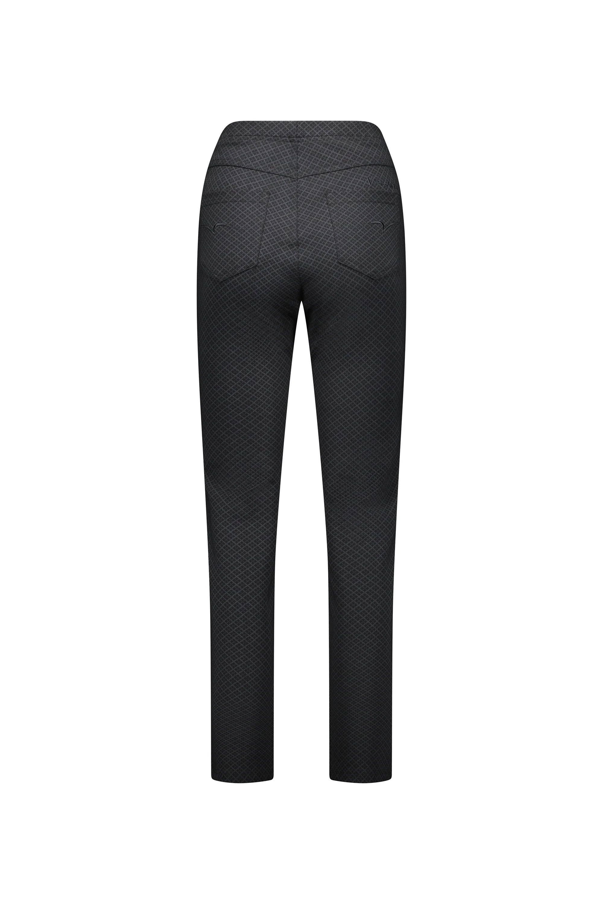 Slim Leg Full Length Ponti Pull On - Mosaic - VASSALLI Pant NZ LUMA