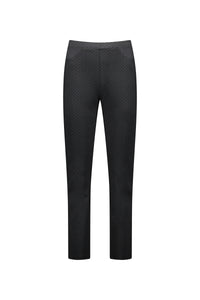 Slim Leg Full Length Ponti Pull On - Mosaic - VASSALLI Pant NZ LUMA