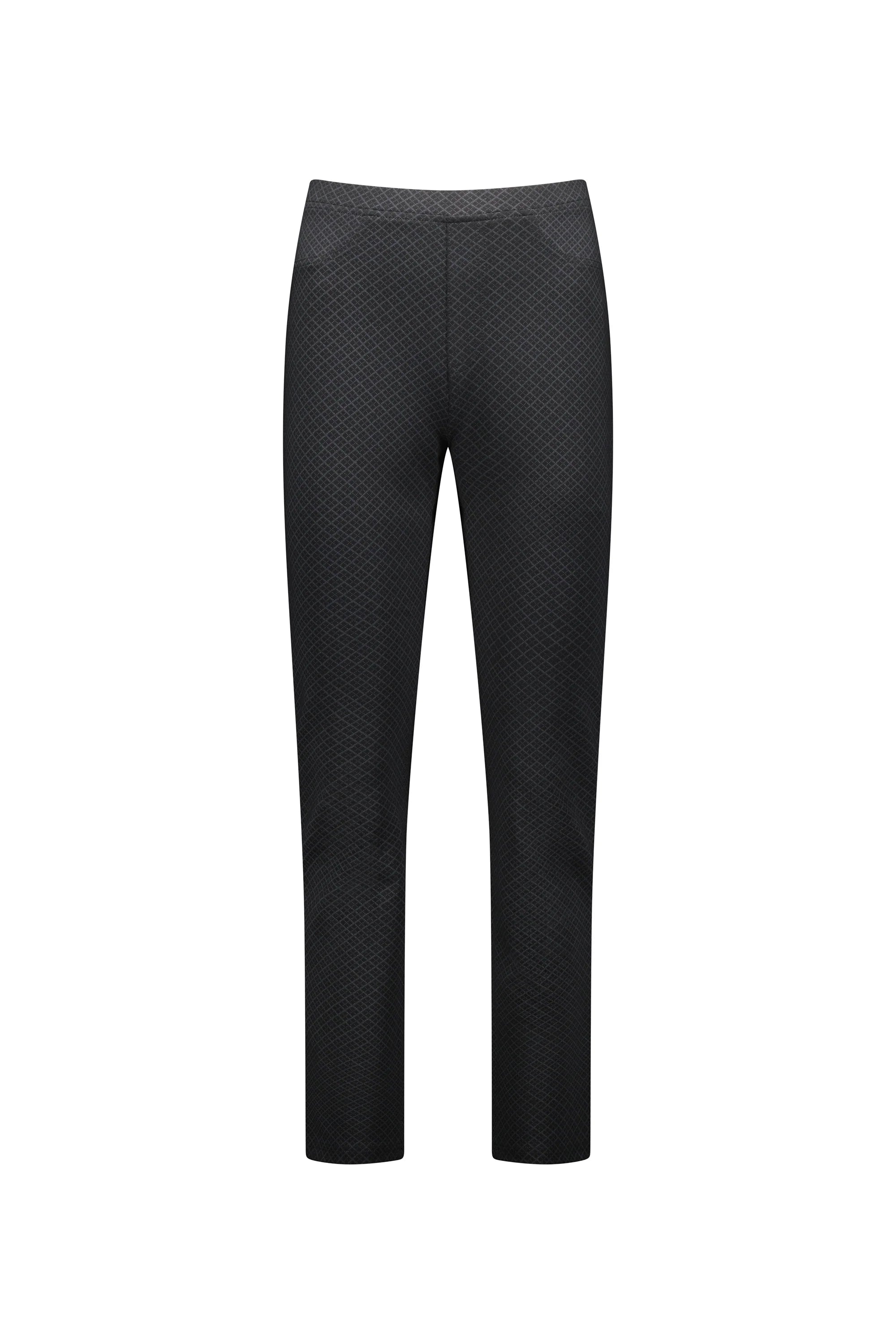 Slim Leg Full Length Ponti Pull On - Mosaic - VASSALLI Pant NZ LUMA