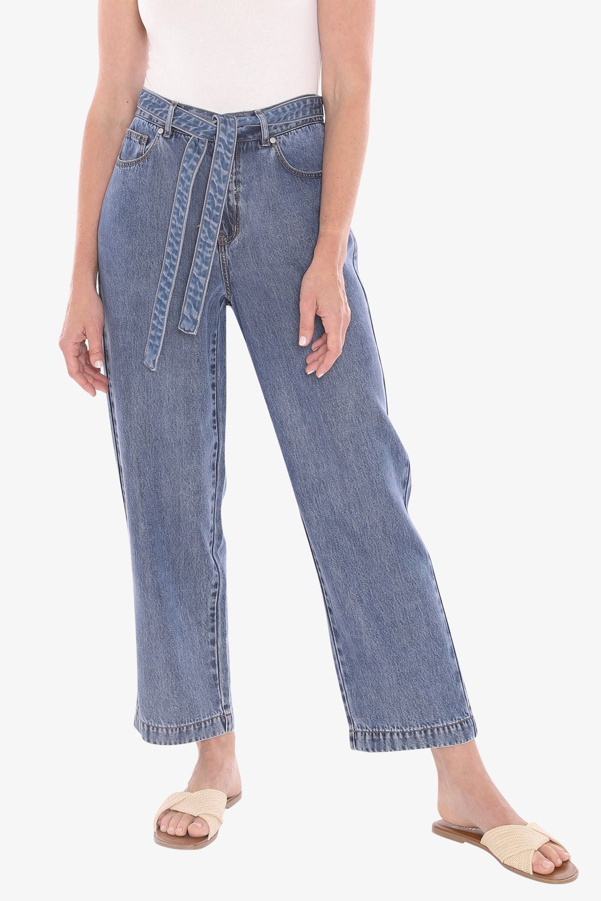 Soft Denim Tie Jeans - JUMP Pant NZ LUMA