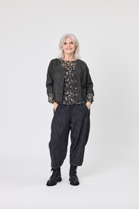 Sonja Pant - Black Denim - LEMON TREE Pant NZ LUMA