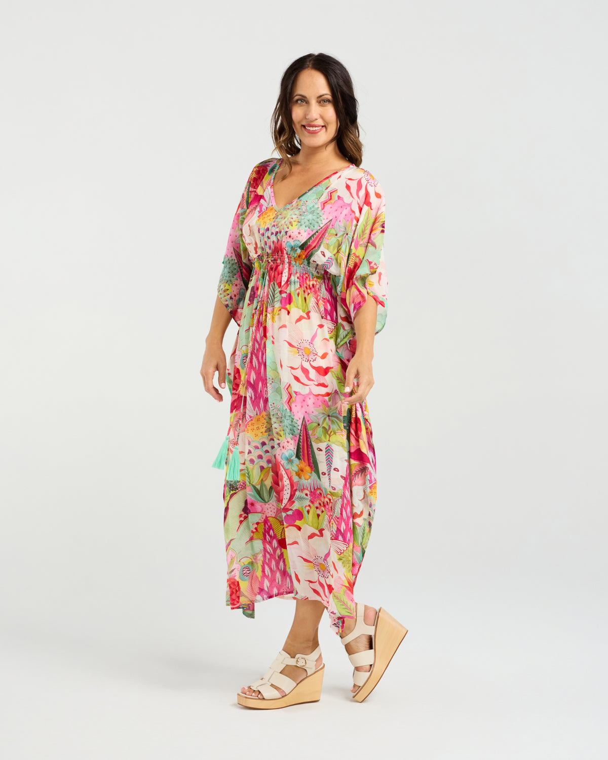 Sonya Dress - Blossom Pop - SEDUCE Dress NZ LUMA