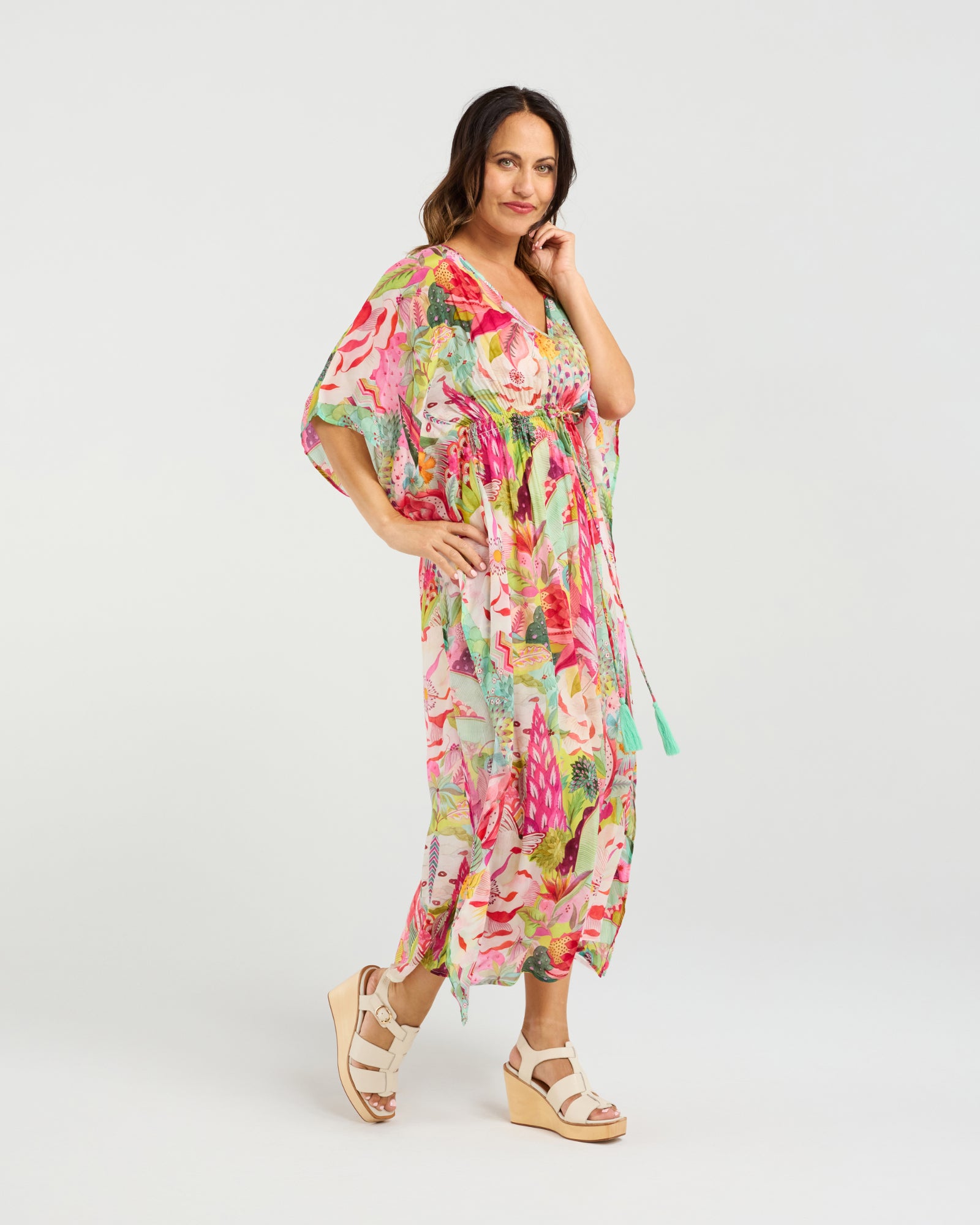 Sonya Dress - Blossom Pop - SEDUCE Dress NZ LUMA