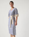 Spliced Stripe Dress - MARCO POLO Dress NZ LUMA
