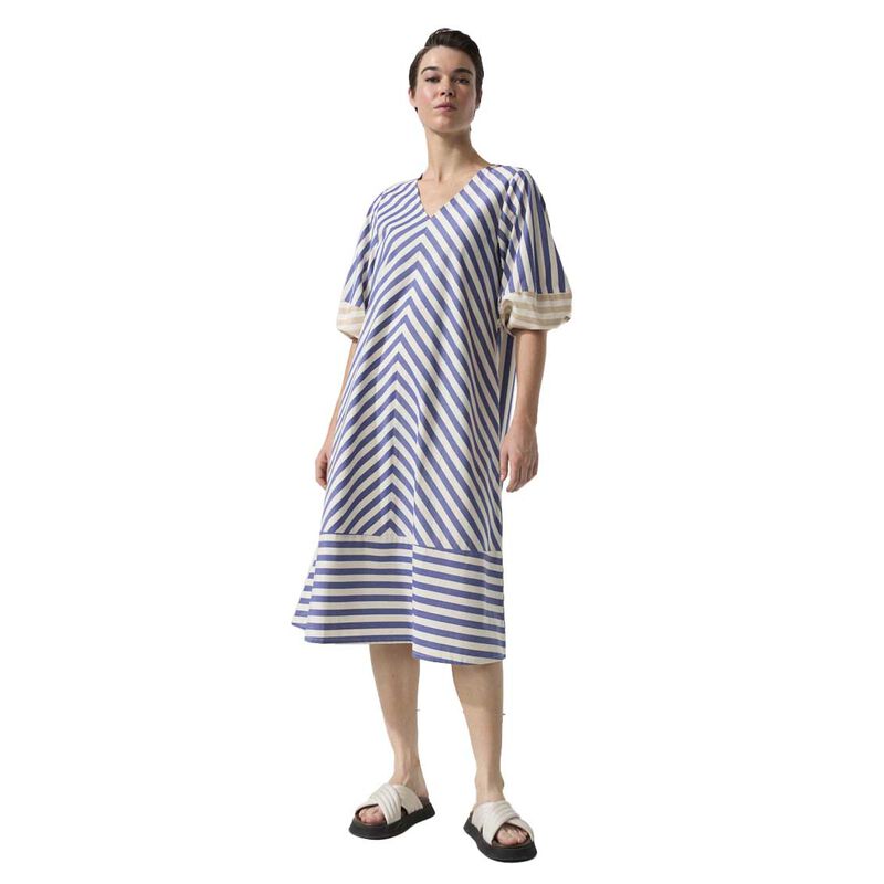 Spliced Stripe Dress - MARCO POLO Dress NZ LUMA