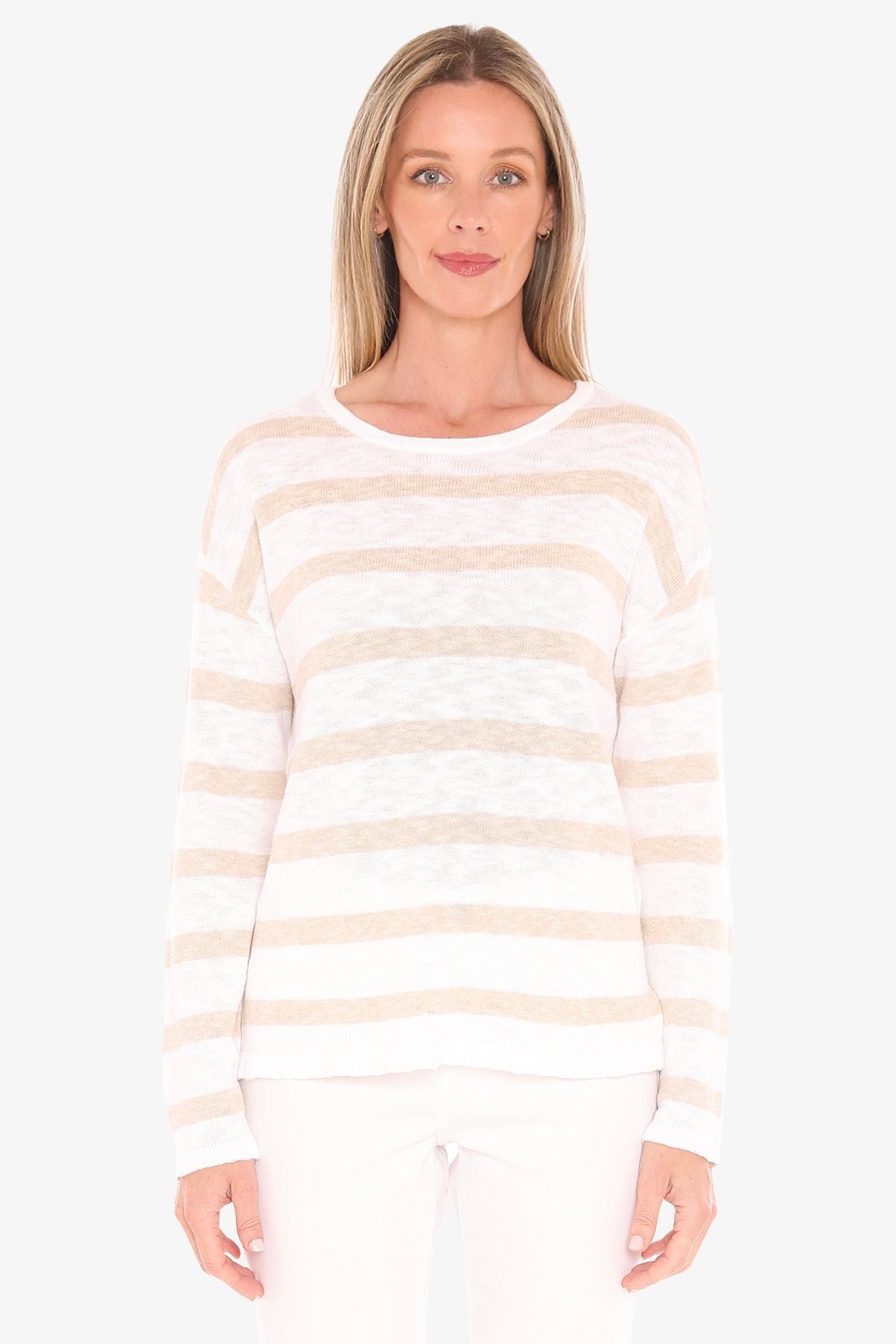 Stripe Slub Pullover - JUMP Top NZ LUMA