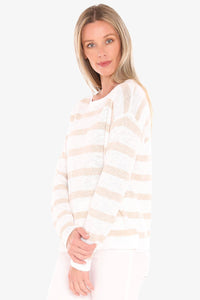Stripe Slub Pullover - JUMP Top NZ LUMA