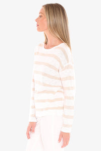 Stripe Slub Pullover - JUMP Top NZ LUMA