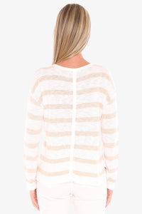 Stripe Slub Pullover - JUMP Top NZ LUMA
