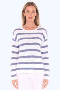 Stripe Slub Pullover - JUMP Top NZ LUMA