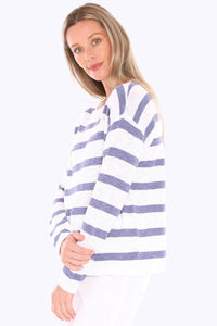 Stripe Slub Pullover - JUMP Top NZ LUMA