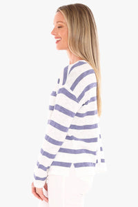 Stripe Slub Pullover - JUMP Top NZ LUMA