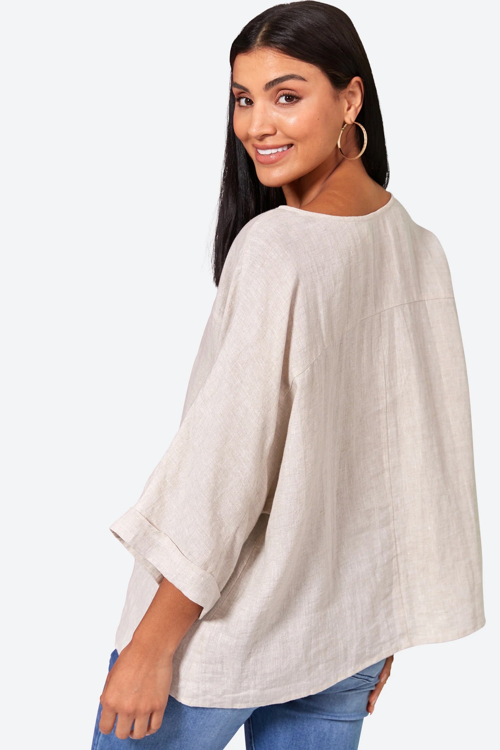 Studio Relaxed Top - EB & IVE Top One Size Tusk NZ LUMA