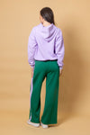 Sullivan Track Pant - Green / Lilac - CHARLO Pant NZ LUMA