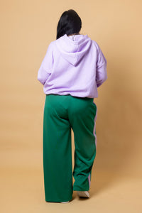 Sullivan Track Pant - Green / Lilac - CHARLO Pant NZ LUMA