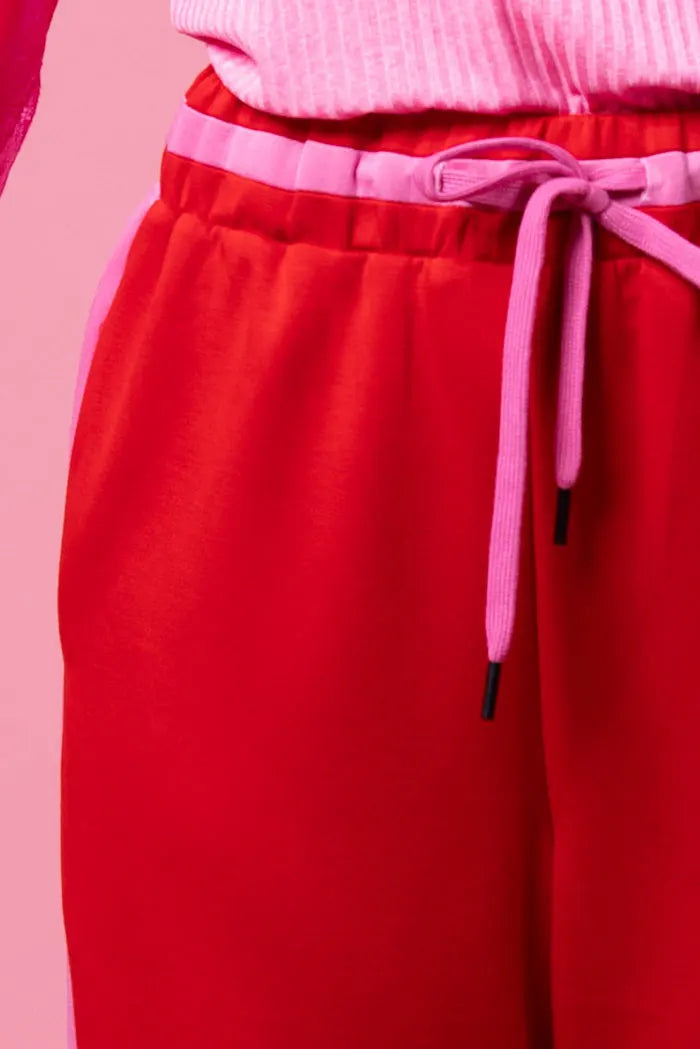 Sullivan Track Pant - Red - CHARLO Pant NZ LUMA