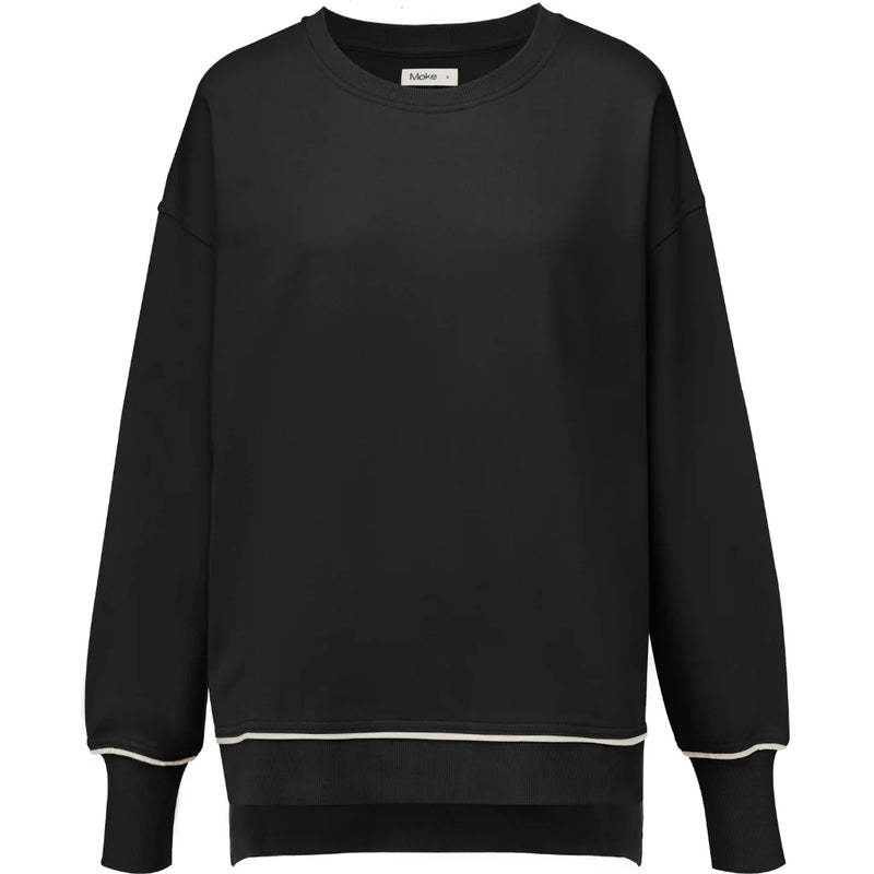 Suzy Sweater - Black - MOKE Top NZ LUMA