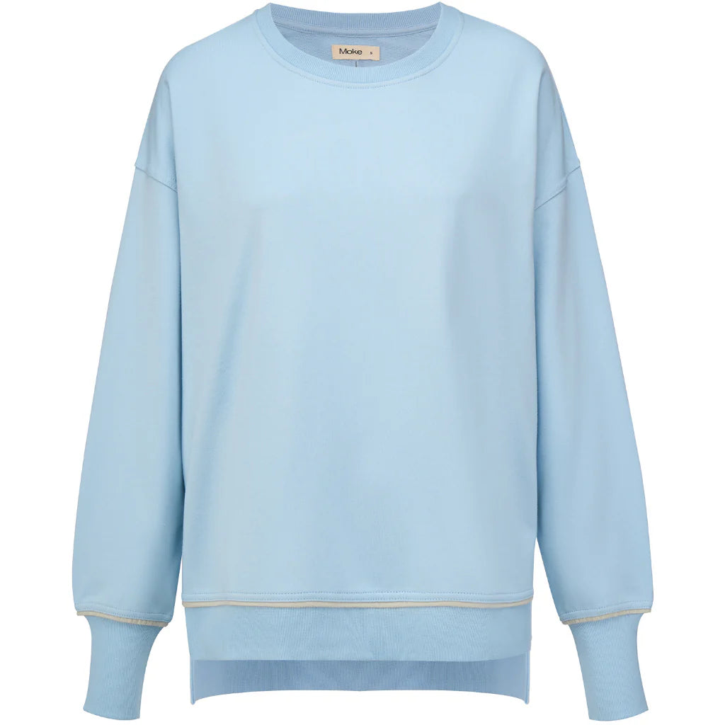 Suzy Sweater - Ice Blue - MOKE Top NZ LUMA