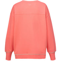 Suzy Sweater - Sunset Coral - MOKE Top NZ LUMA