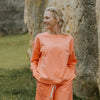 Suzy Sweater - Sunset Coral - MOKE Top NZ LUMA