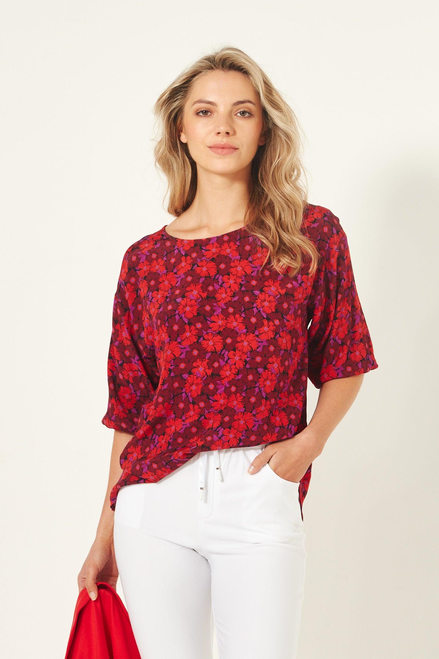 Sybil Top - LEMON TREE Top Floral Print 18 10 14 12 16 20 8 NZ LUMA