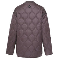 Talei Quilt Jacket Bomber -Cocoa Powder - MOKE Jacket NZ LUMA