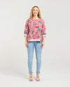 Taylor Top - Berry Strokes - SEDUCE Top NZ LUMA