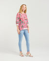 Taylor Top - Berry Strokes - SEDUCE Top NZ LUMA