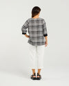 Taylor Top - Black Check - SEDUCE Top NZ LUMA