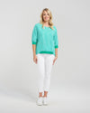 Taylor Top - Green Check - SEDUCE Top 14 16 12 18 10 20 NZ LUMA