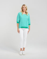 Taylor Top - Green Check - SEDUCE Top 14 16 12 18 10 20 NZ LUMA