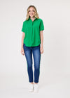 Terissa Jean - Denim w Green Stripe - LEMON TREE Pant NZ LUMA