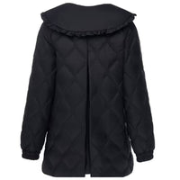 Tess Quilted Coat - Black- MOKE Coat NZ LUMA