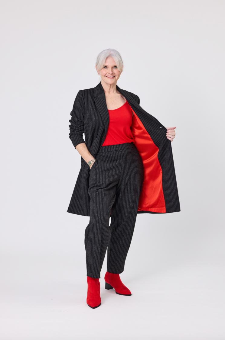 Thora Pant - Pinstripe - LEMON TREE Pant NZ LUMA