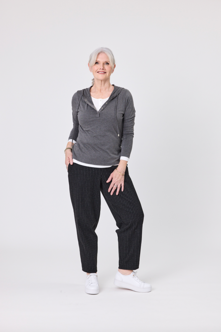 Thora Pant - Pinstripe - LEMON TREE Pant NZ LUMA