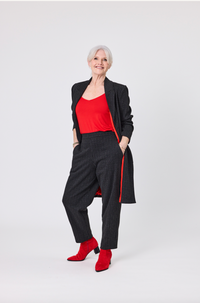 Thora Pant - Pinstripe - LEMON TREE Pant NZ LUMA