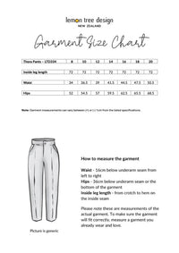 Thora Pant - Pinstripe - LEMON TREE Pant NZ LUMA