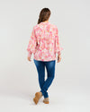 Topaz Shirt - Pink Paisley - ZAFINA