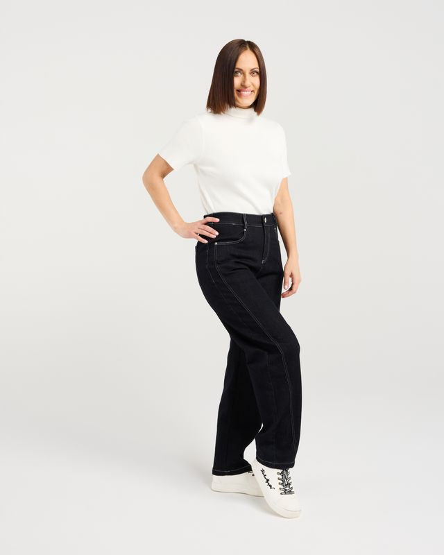 Torin Pant - Blue - ZAFINA Pant NZ LUMA