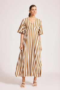 Treville Stripe Maxi Dress -EB&IVE NZ LUMA