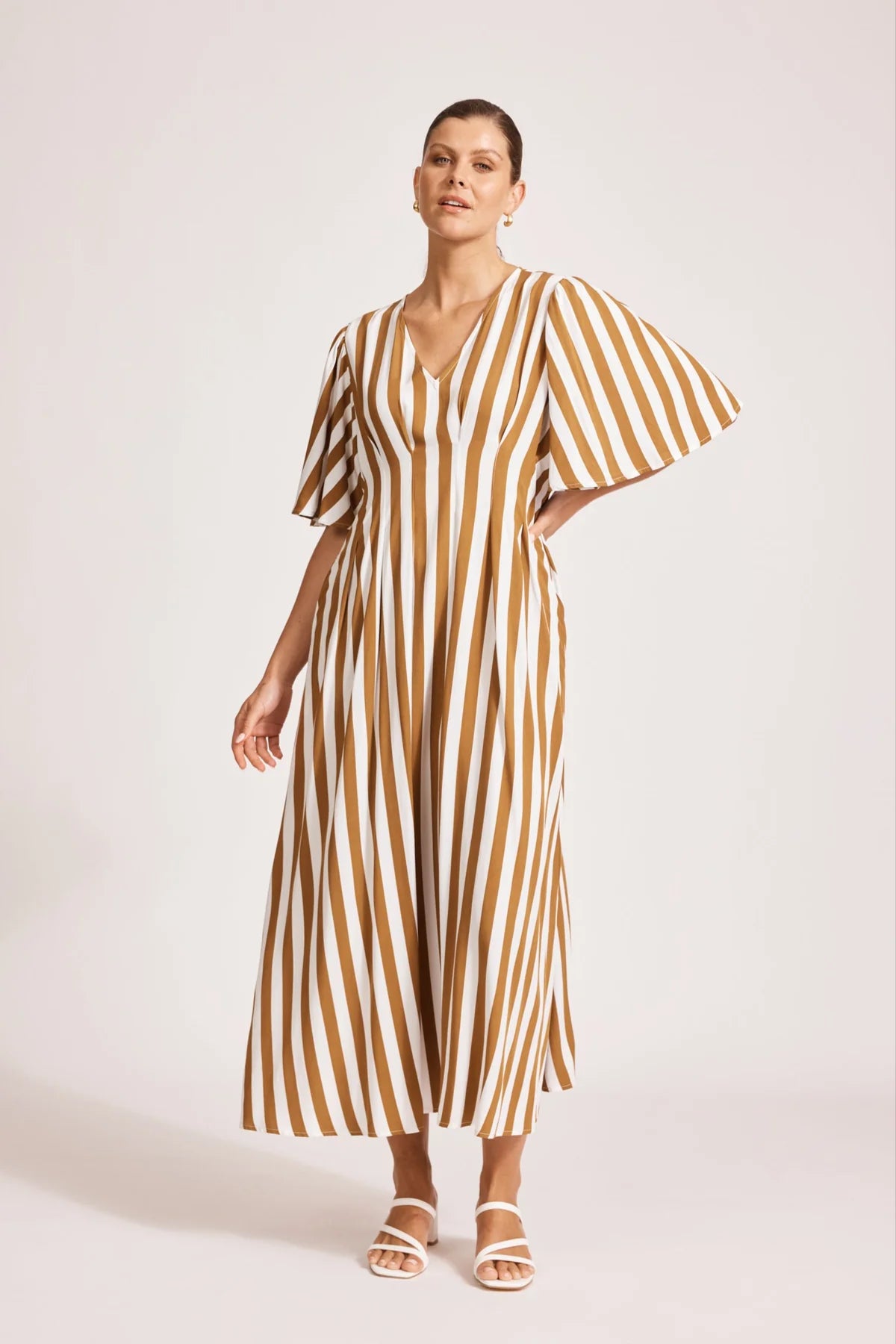 Treville Stripe Maxi Dress -EB&IVE NZ LUMA