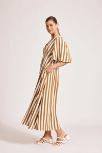 Treville Stripe Maxi Dress -EB&IVE NZ LUMA