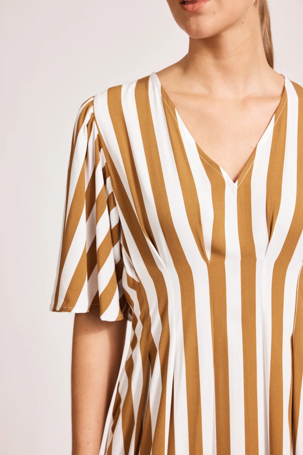 Treville Stripe Maxi Dress -EB&IVE NZ LUMA