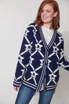 Tromso Cardigan - Midnight - HAVEN