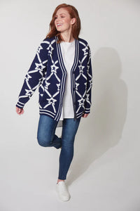 Tromso Cardigan - Midnight - HAVEN